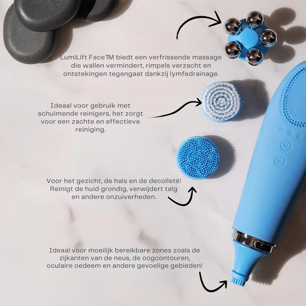 LumiLift Face™ – Luxe 5-in-1 Anti-Aging Technologie voor Thuisgebruik